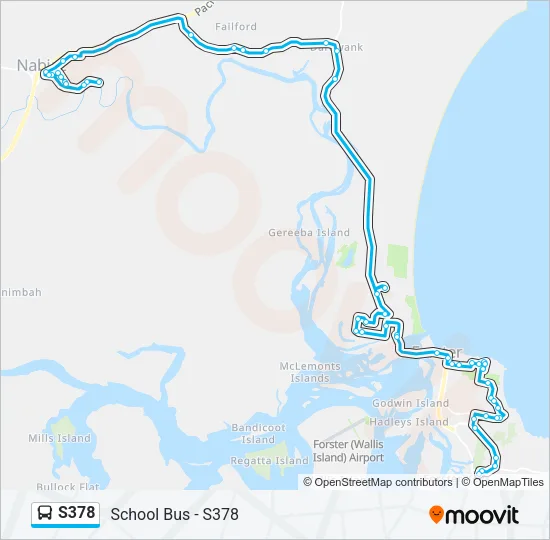 S378 Bus Line Map