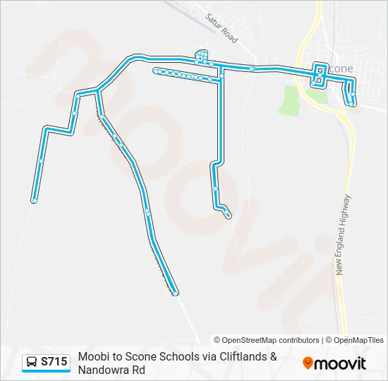 Mapa de S715 de 