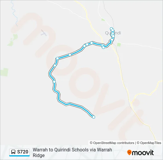 S720 Bus Line Map