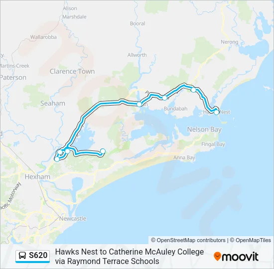 S620  Line Map