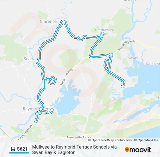 S621  Line Map