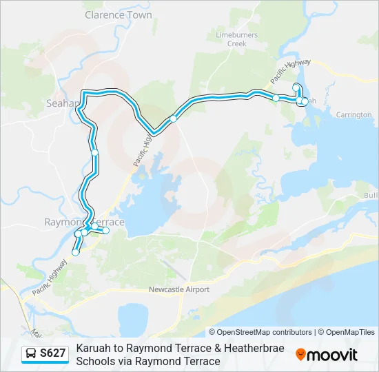 S627  Line Map