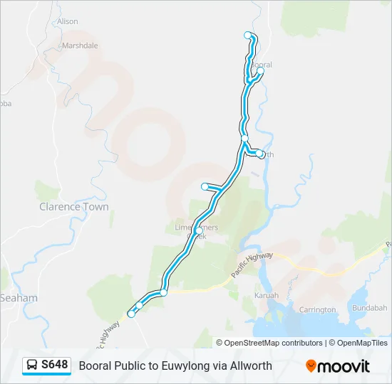 S648  Line Map