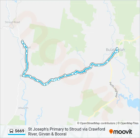 S669  Line Map