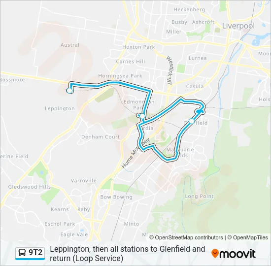 9T2  Line Map