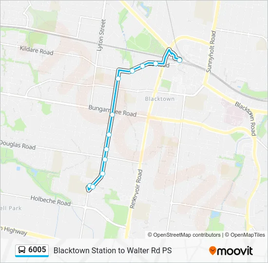 6005 Route: Schedules, Stops & Maps - Evans HS (Updated)