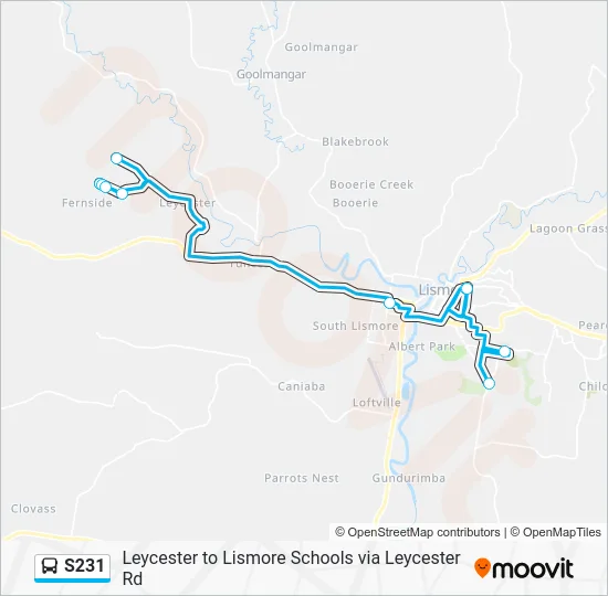 Mapa de S231 de 