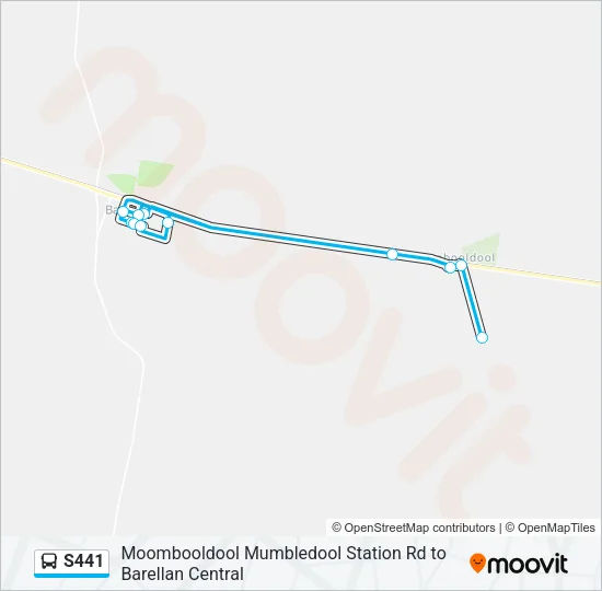S441 Bus Line Map