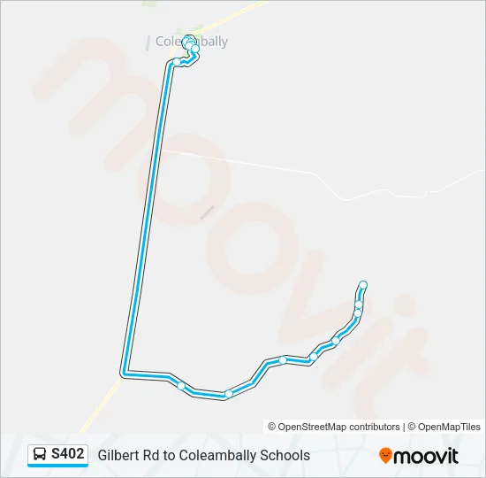 S402 Bus Line Map