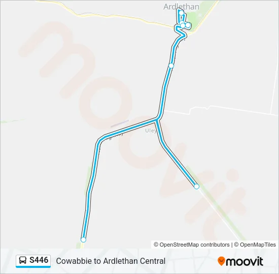 S446 Bus Line Map