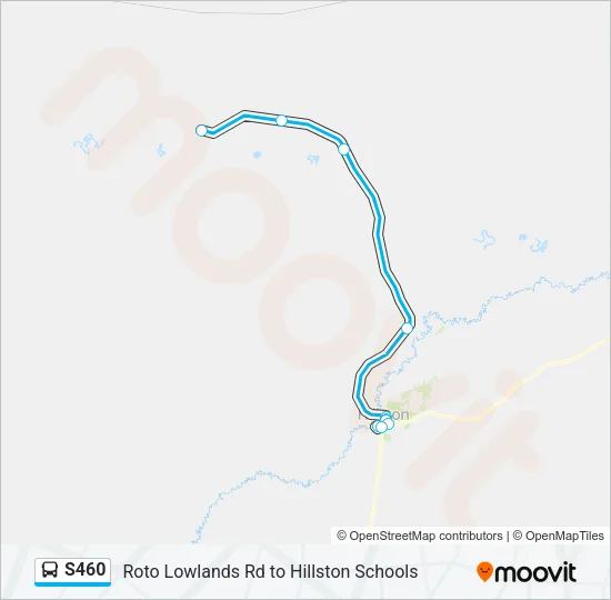 S460 Bus Line Map