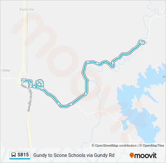 S815 Bus Line Map