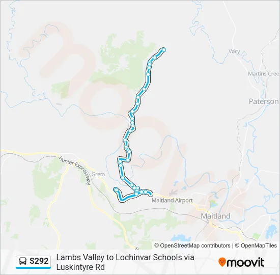 Mapa de S292 de 