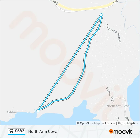 S682 Bus Line Map
