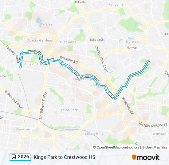 2026 Bus Line Map