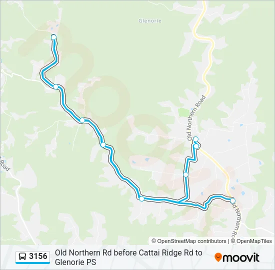 3156 Bus Line Map