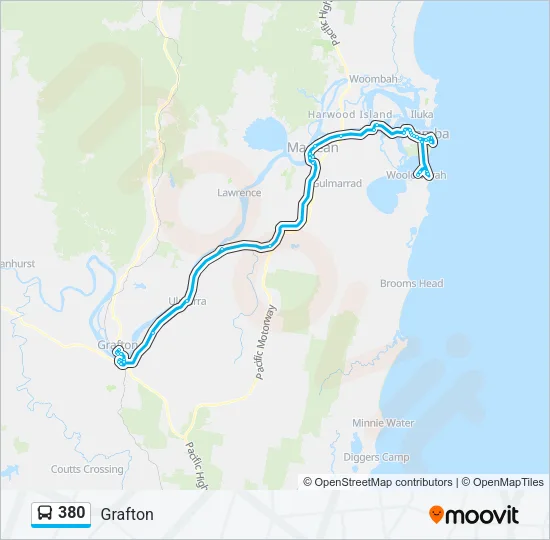380  Line Map