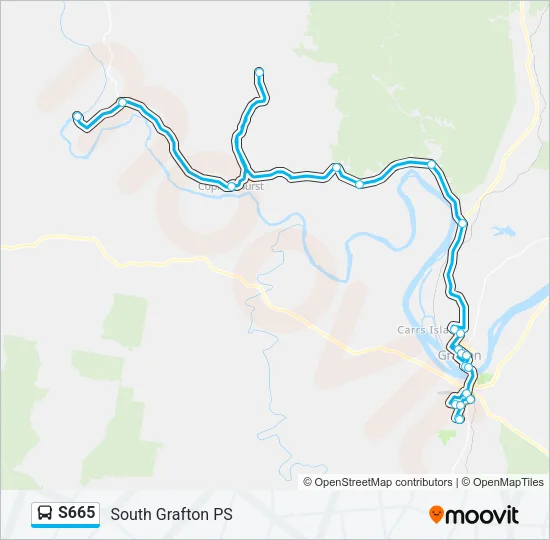 S665  Line Map