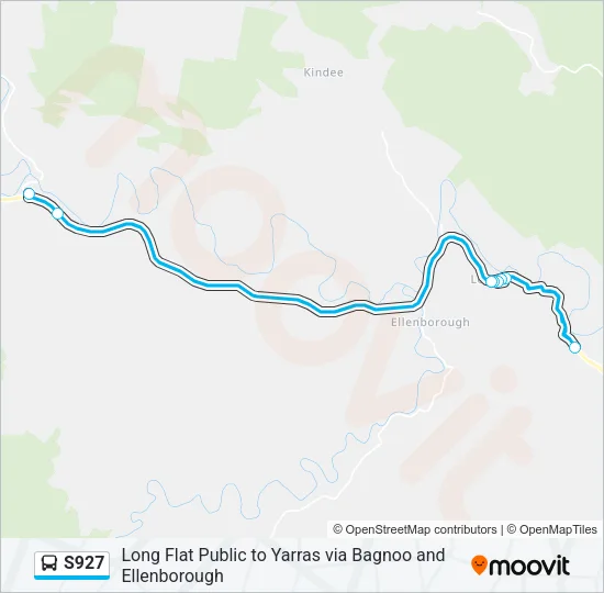S927 Bus Line Map