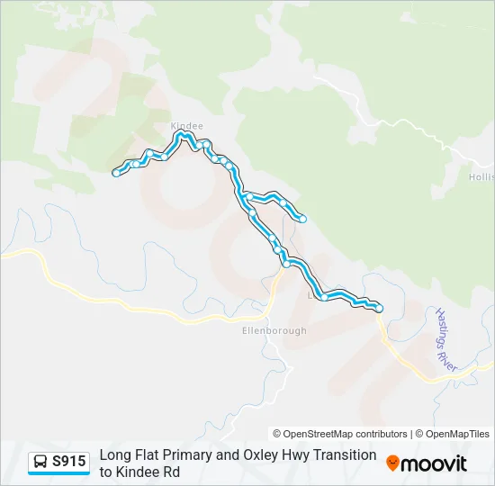 S915 Bus Line Map