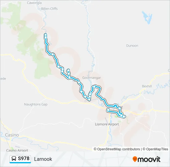 S978 Bus Line Map