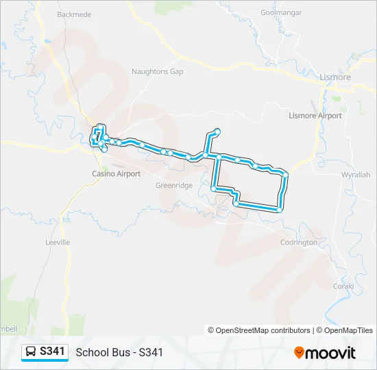 S341  Line Map