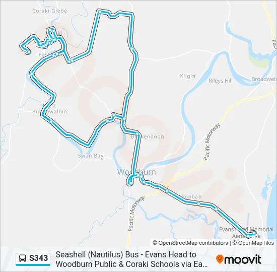 S343  Line Map