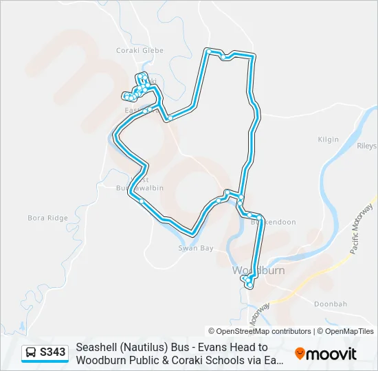 S343  Line Map