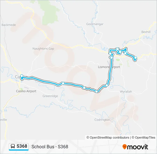 S368 Route: Schedules, Stops & Maps - School Bus - S368 (Updated)