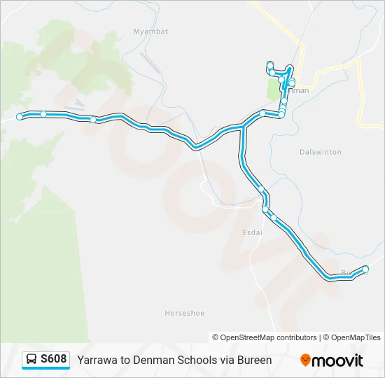 Mapa de S608 de 