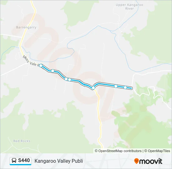 S440 Bus Line Map