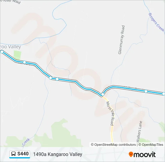 S440 Bus Line Map