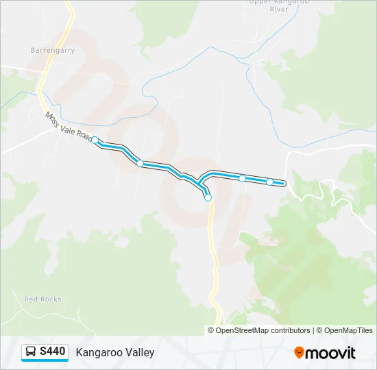 S440 Bus Line Map