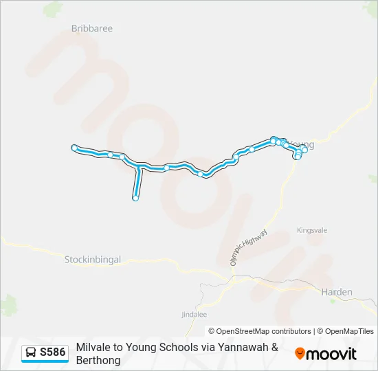 Mapa de S586 de 