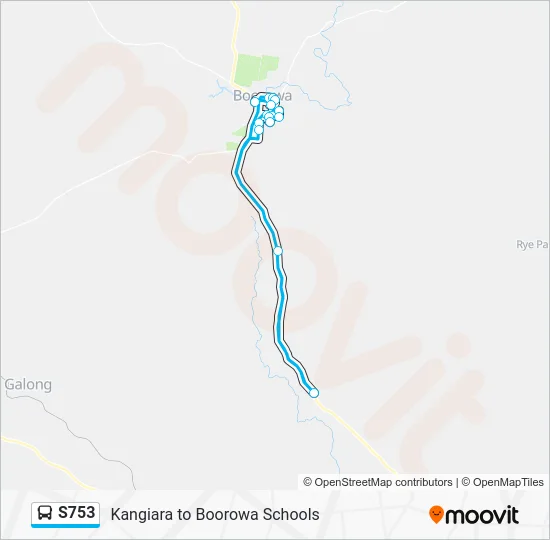 Mapa de S753 de 