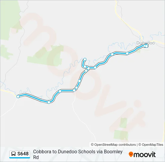 S648 Bus Line Map