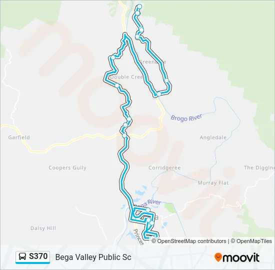 S370 Bus Line Map