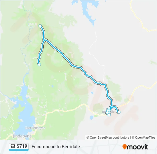 S719 Bus Line Map