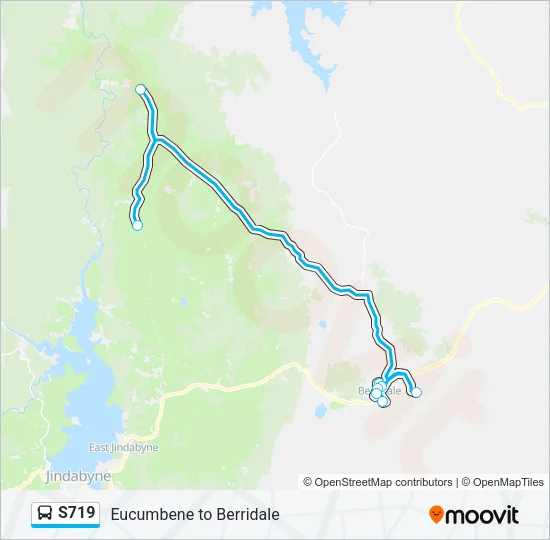 S719 Bus Line Map
