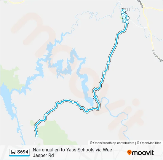 Mapa de S694 de 