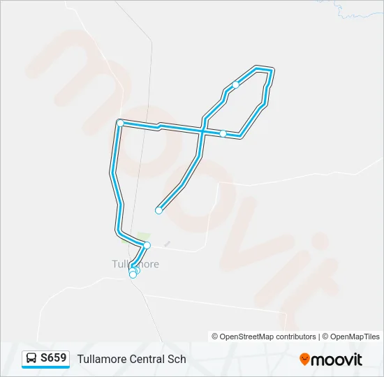 S659 Bus Line Map