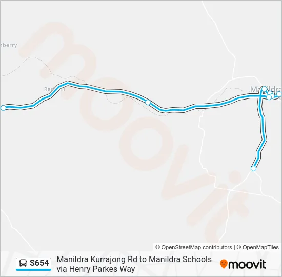 Mapa de S654 de 