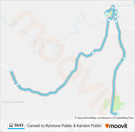Mapa de S643 de 