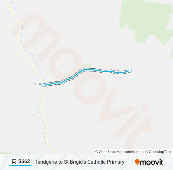 S662 Bus Line Map