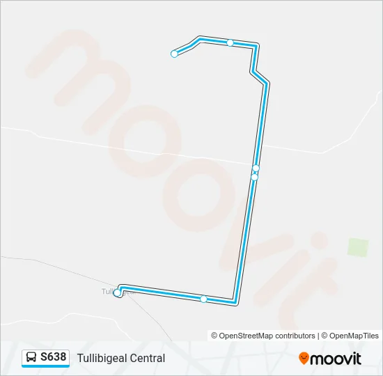 S638 Bus Line Map