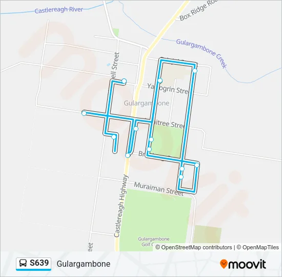 S639 Bus Line Map