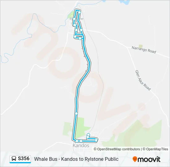 S356 Bus Line Map