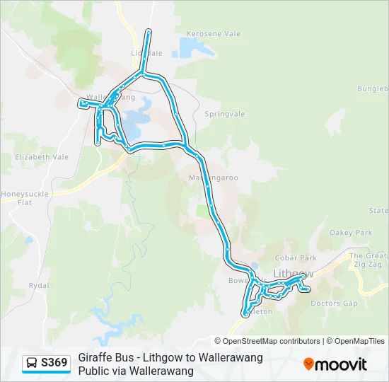 S369 Bus Line Map