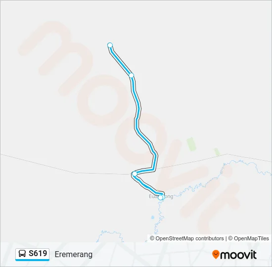 S619 Bus Line Map