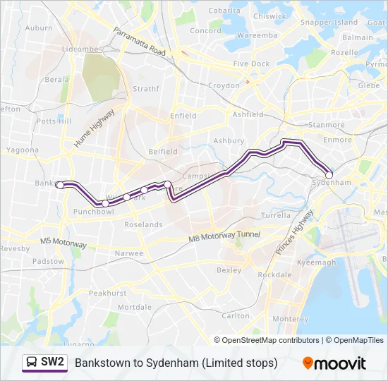 Sp Sw2 SW2 Route: Schedules, Stops & Maps - Sydenham (Updated)